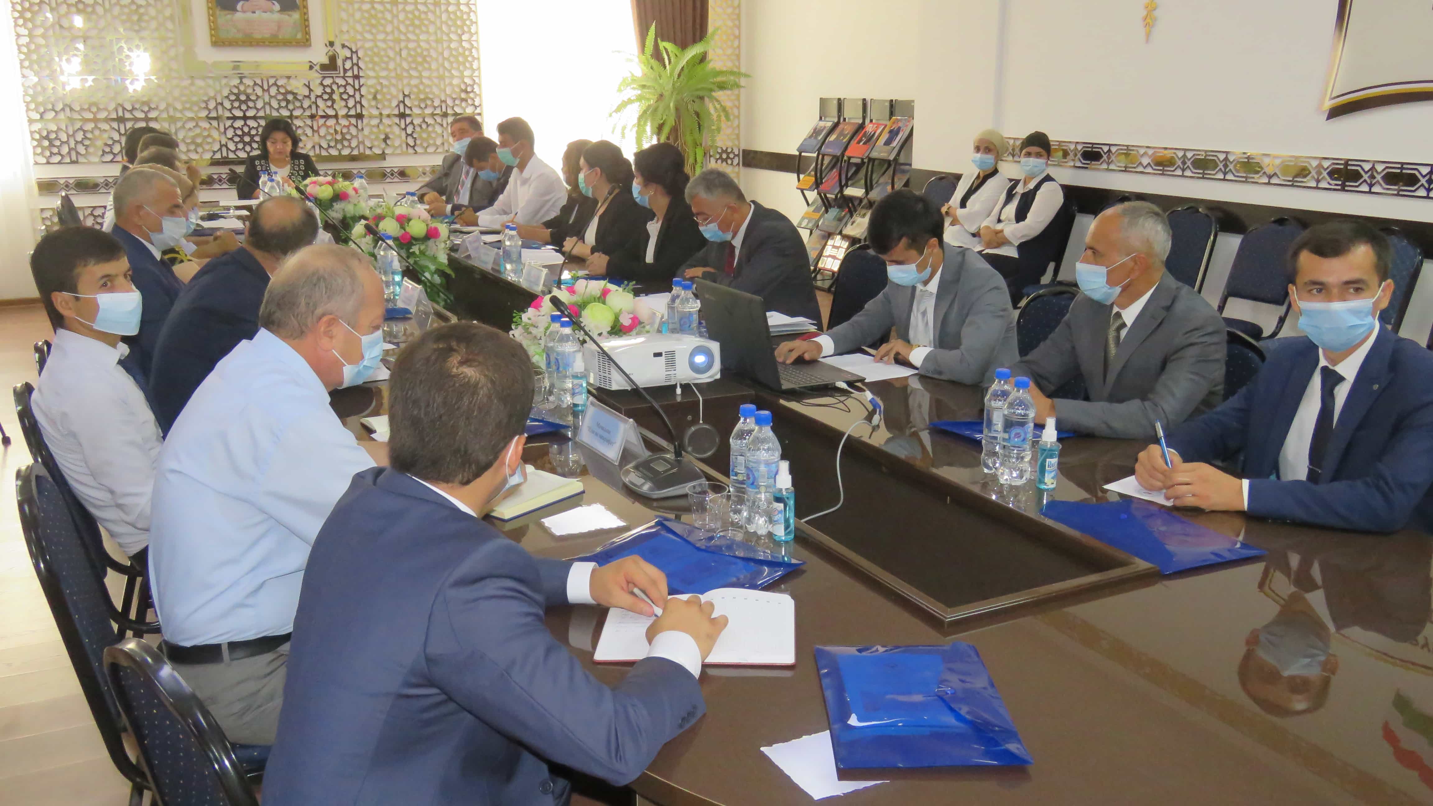 Пресс-конференция, посвященная шестимесячному отчету "Медико-социалный институт Таджикистана"